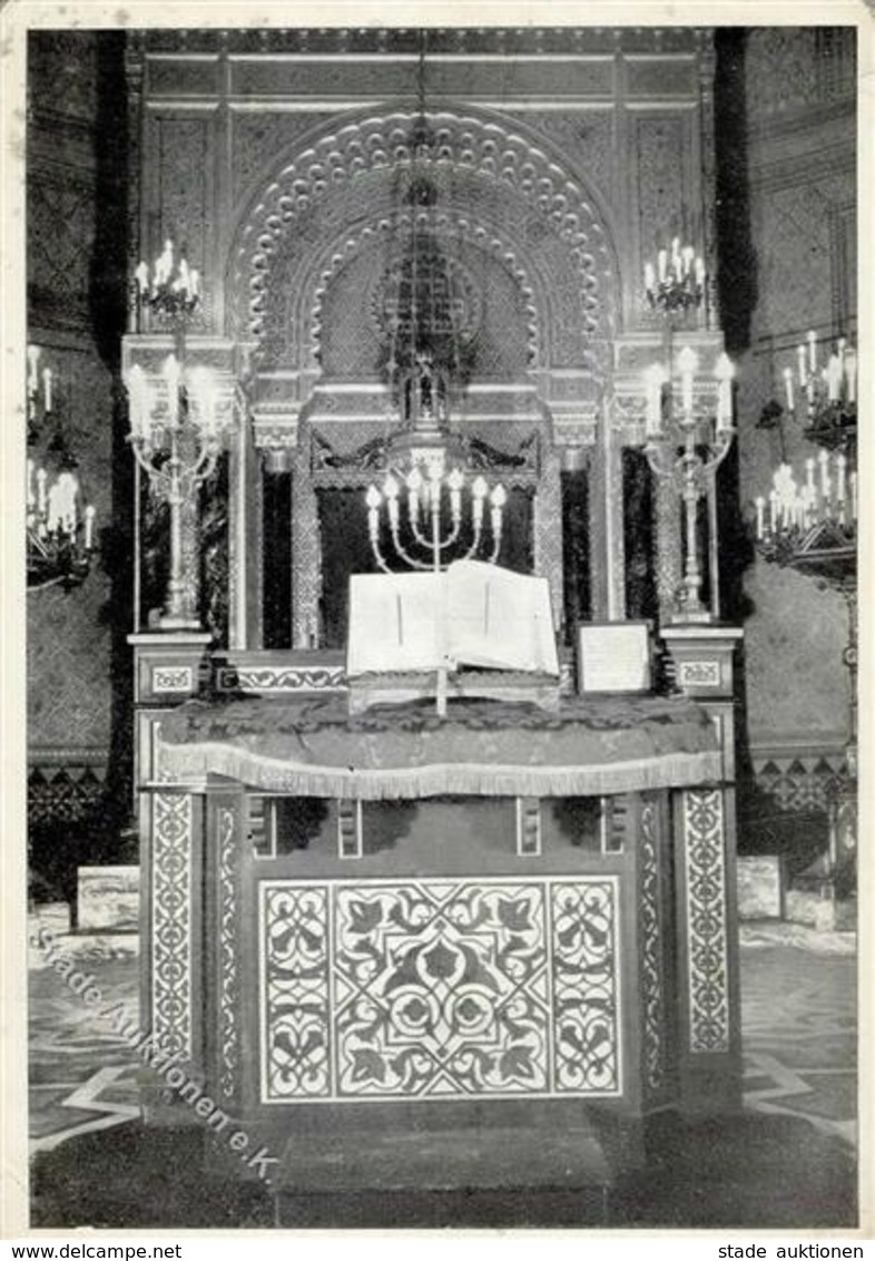 Synagoge Firenze (50100) Italien Innenansicht I-II Synagogue - Judaisme