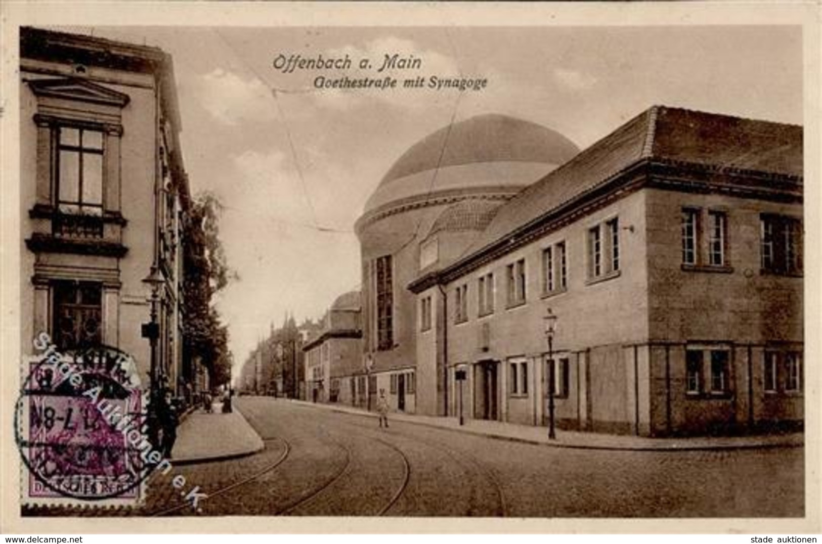 Synagoge OFFENBACH,Main - Synagoge In Der Goethestrasse I Synagogue - Jewish