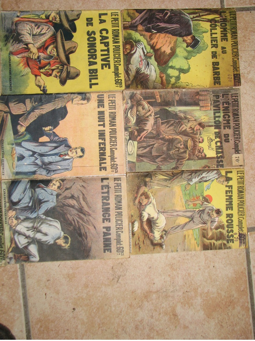 Lot De 9 Le Petit Roman Policier Complet Du N 87 Au 95 - Ferenczi