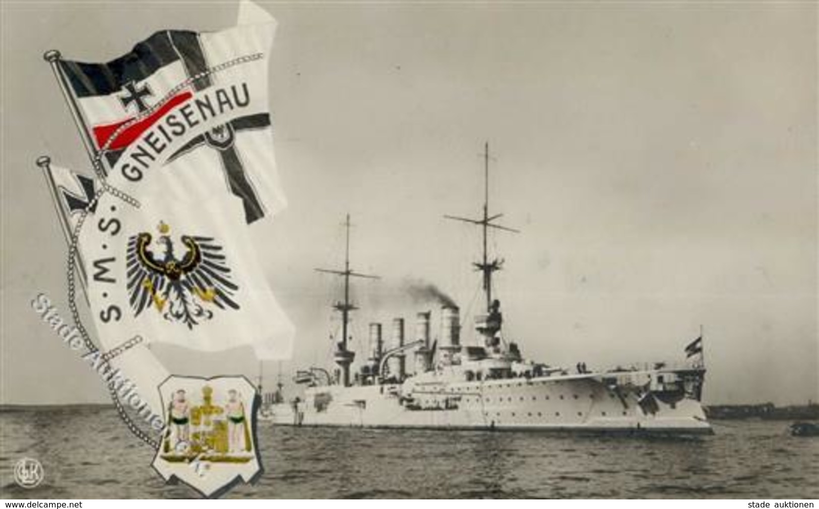 Kriegsschiff SMS GNEISENAU - (1241/Dess 61) I - Other & Unclassified