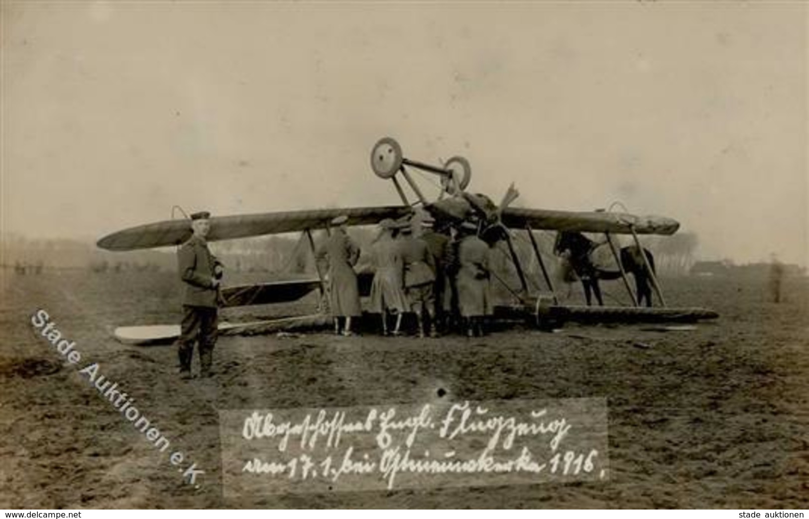 Flugzeuge WK I Foto AK 1916 I-II Aviation - Other & Unclassified