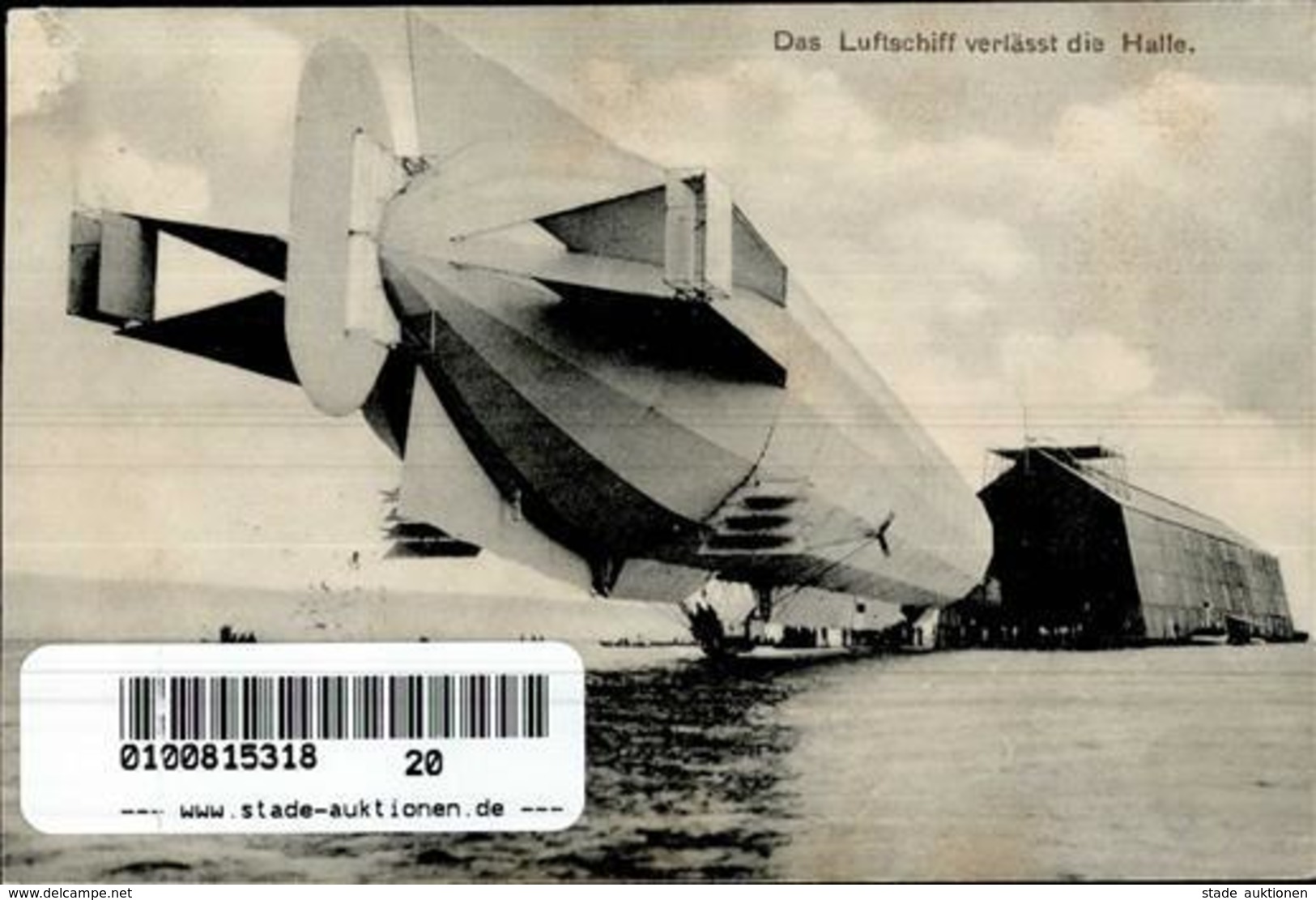 Zeppelin Motorboot Friedrichshafen Zum Luftschiff Emil Bergmann 1909 I-II Dirigeable - Dirigeables