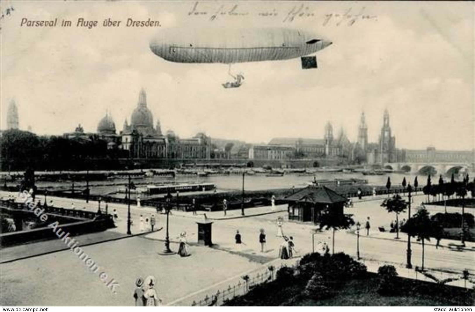 Parseval Dresden (O8000) 1910 I-II - Aeronaves