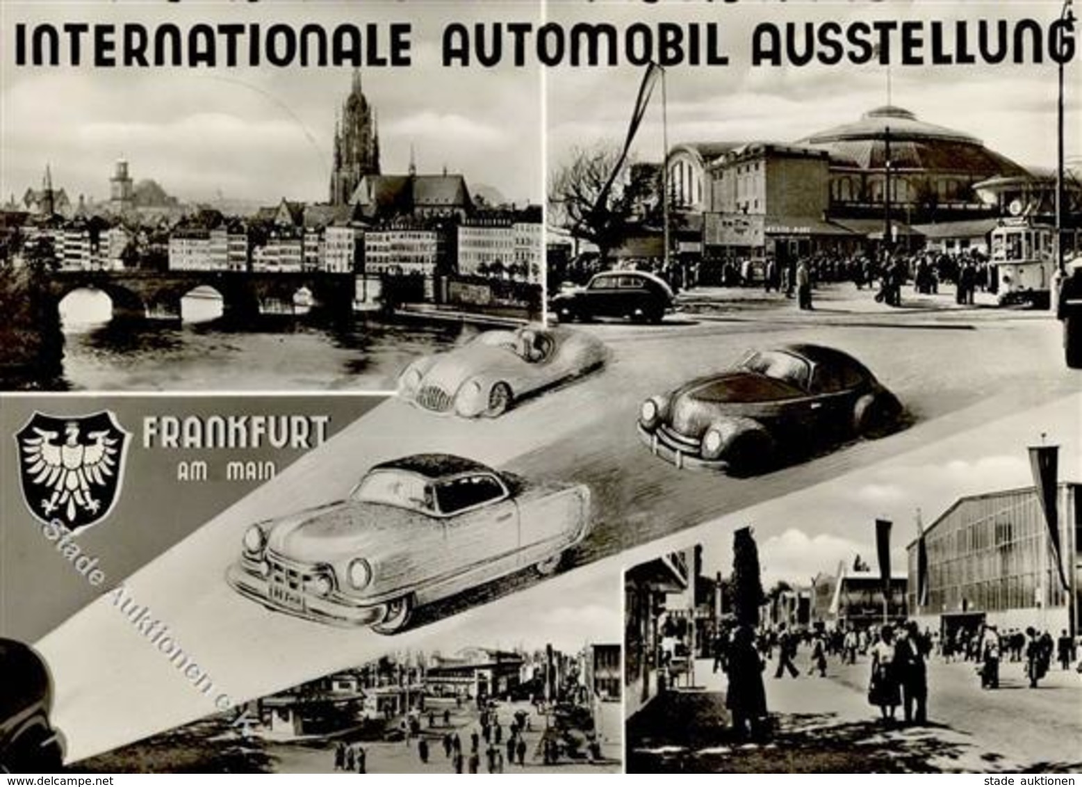 FRANKFURT/Main - INT. AUTOMOBIL-AUSSTELLUNG 1953 Mit S-o I - Sonstige & Ohne Zuordnung