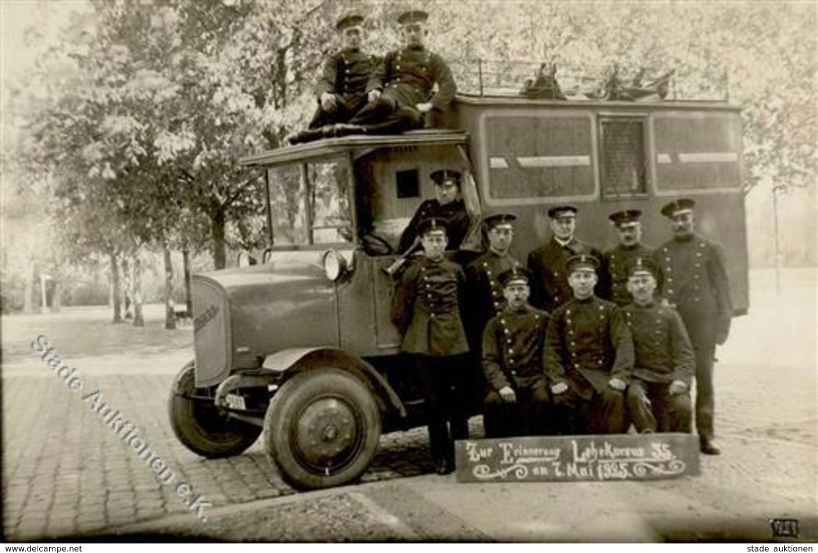 Oldtimer Omnibus Foto AK I-II - Sonstige & Ohne Zuordnung