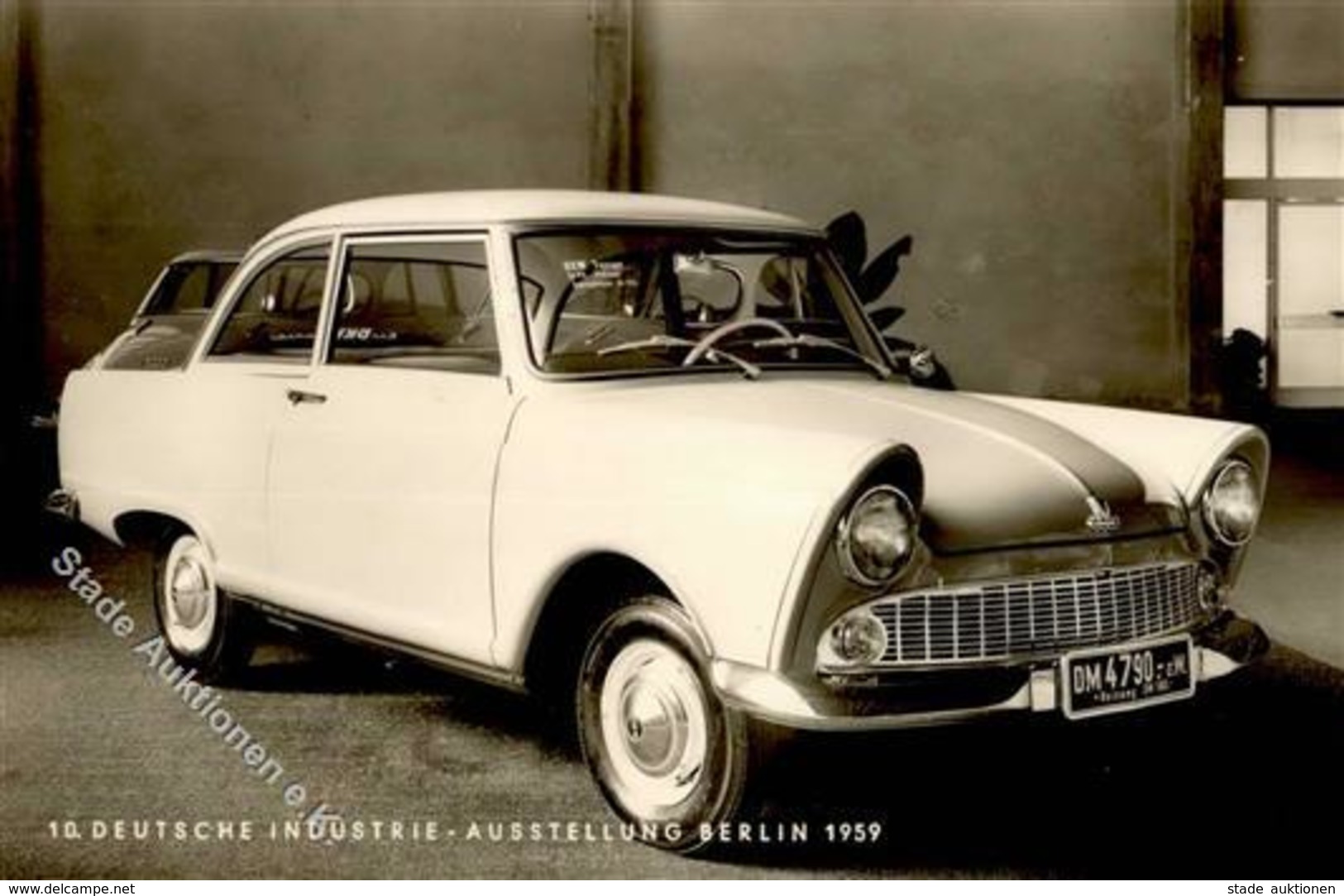 Auto Oldtimer DKW Junior 1959 Foto-Karte I-II - Sonstige & Ohne Zuordnung