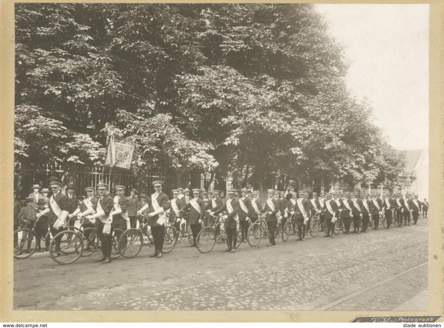 Fahrrad Ratibor Foto Ca. 22 X 16,5 Cm Auf Karton I-II Cycles - Otros & Sin Clasificación