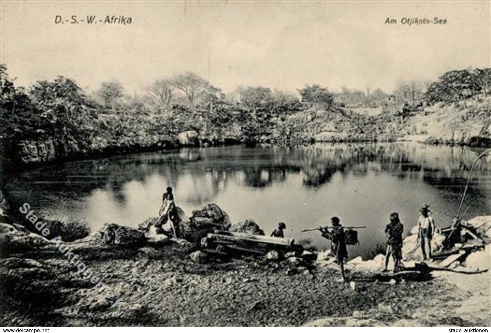 Kolonien Deutsch Südwestafrika Am Otjikoto-See I-II Colonies - Histoire