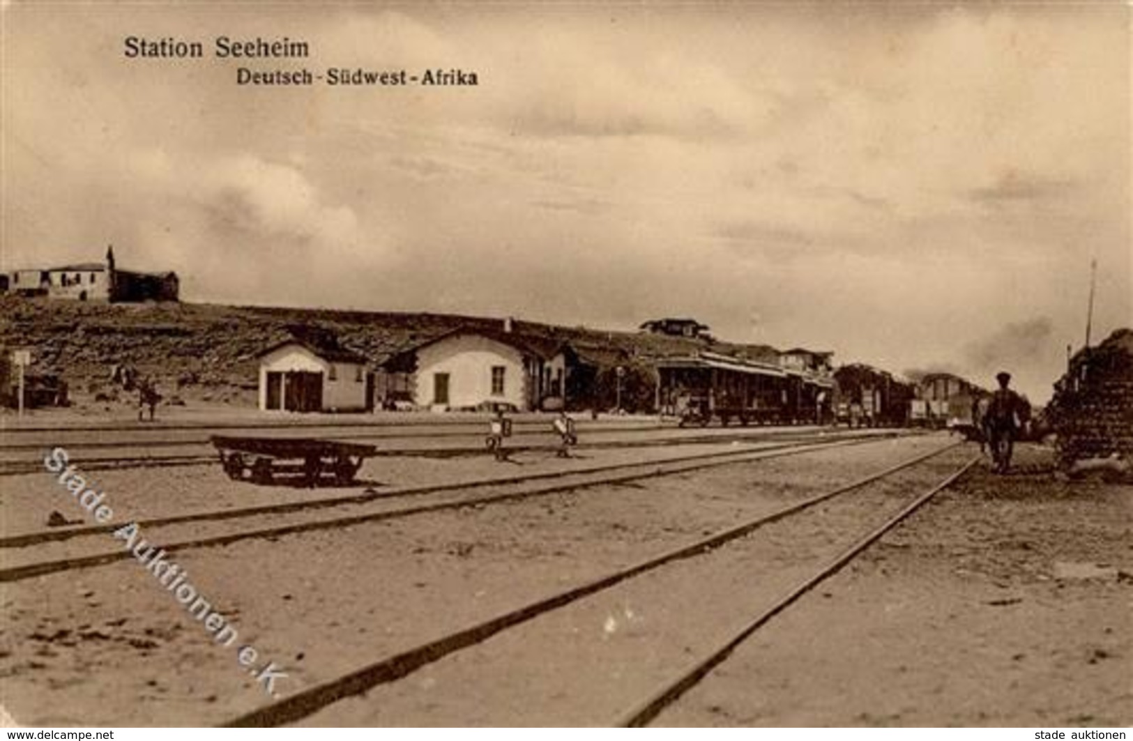 Kolonien Deutsch Südwestafrika Bahnhof Seeheim I-II Colonies - Geschiedenis