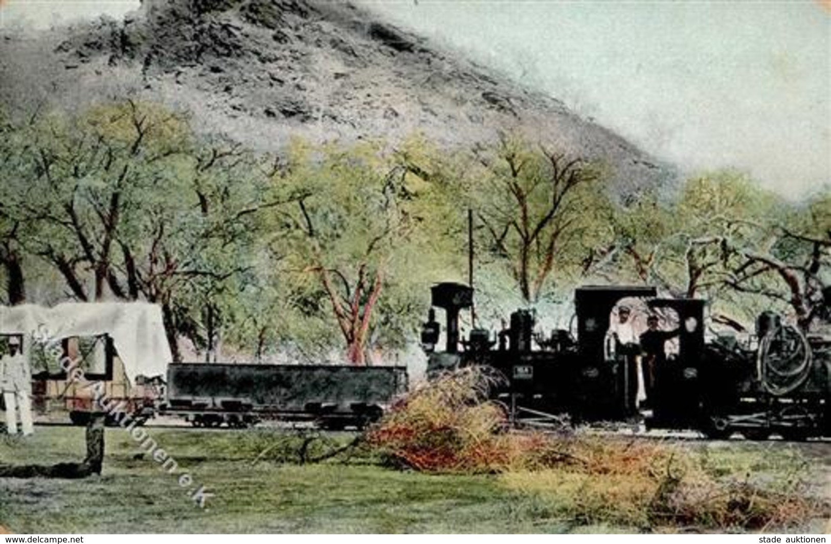 Kolonien Deutsch Südwestafrika Eisenbahn I-II Chemin De Fer Colonies - Geschichte