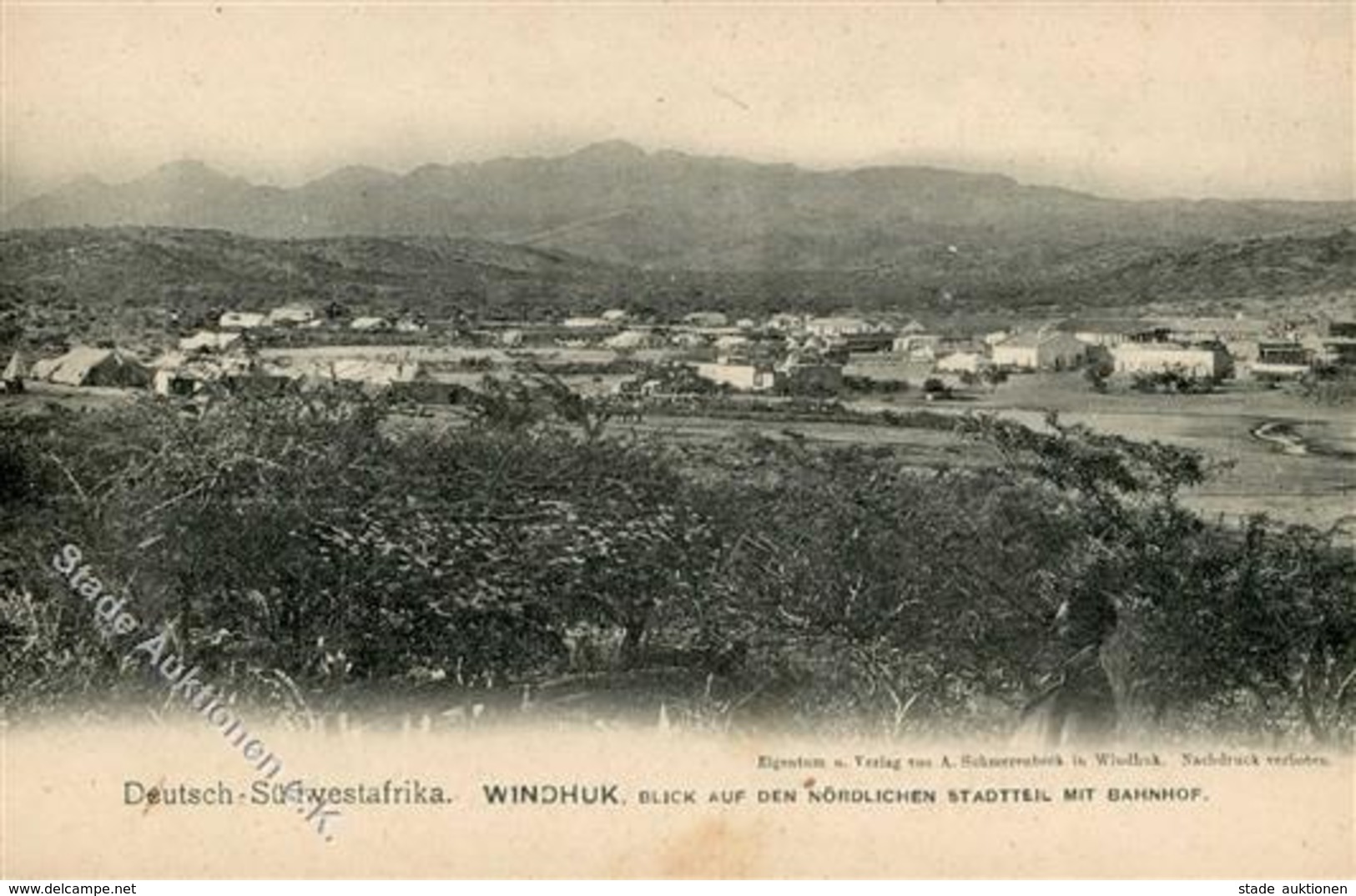 Kolonien Deutsch Südwestafrika Windhuk I-II Colonies - Histoire