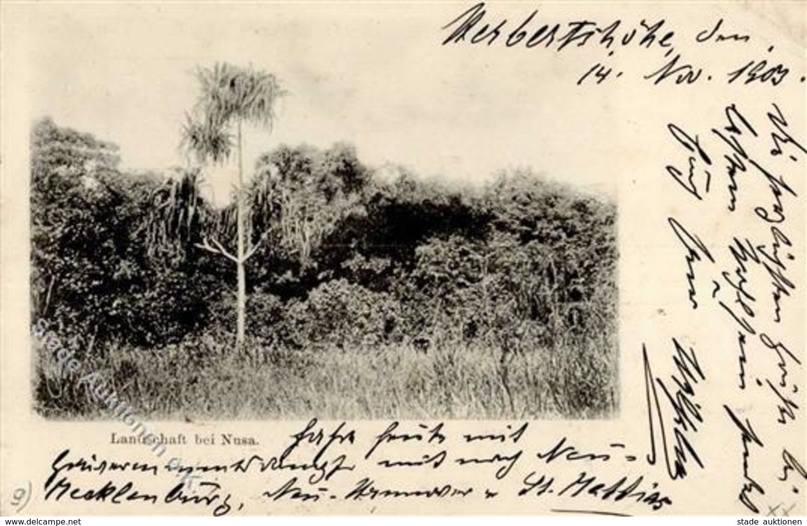 Deutsche Kolonien NEUGUINEA - Landschaft Bei NUSA - O -HERBERTSHÖHE DNG 14.11.03- I Colonies - Non Classés