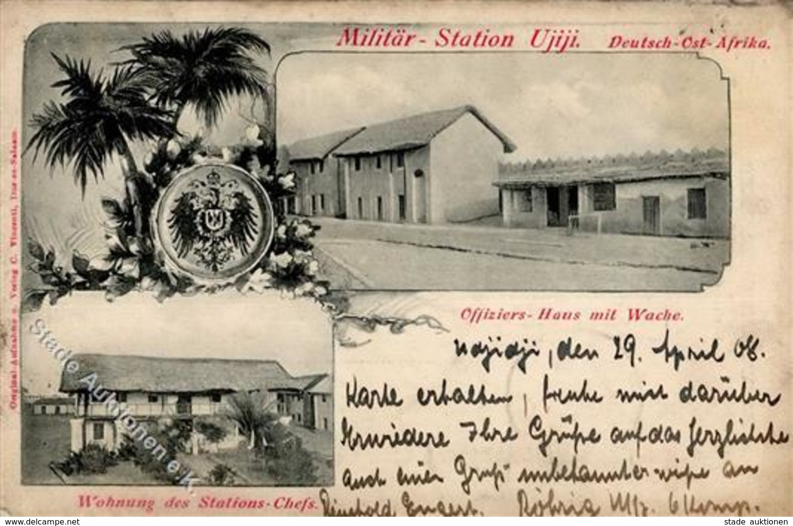 Kolonien Deutsch-Ostafrika Station Ujiji I-II Colonies - Non Classés