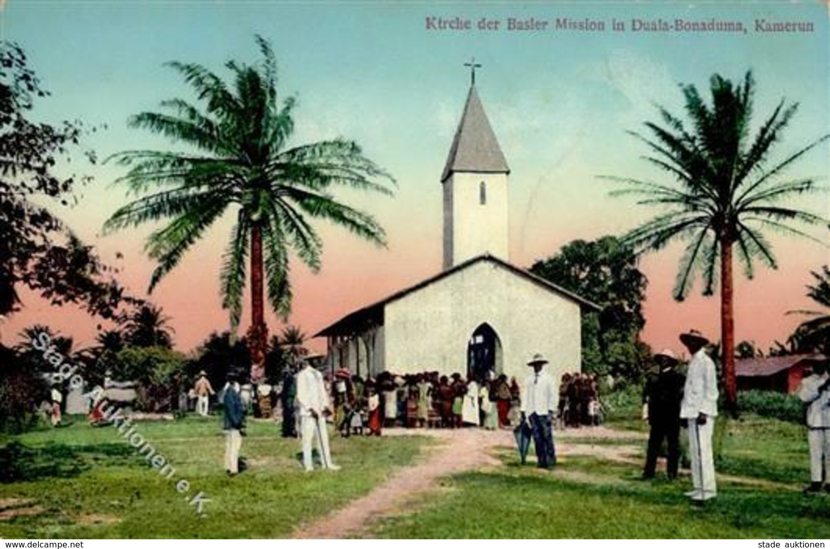 Kolonien Kamerun Kirche Der Basler Mission In Duala I-II Colonies - Non Classés