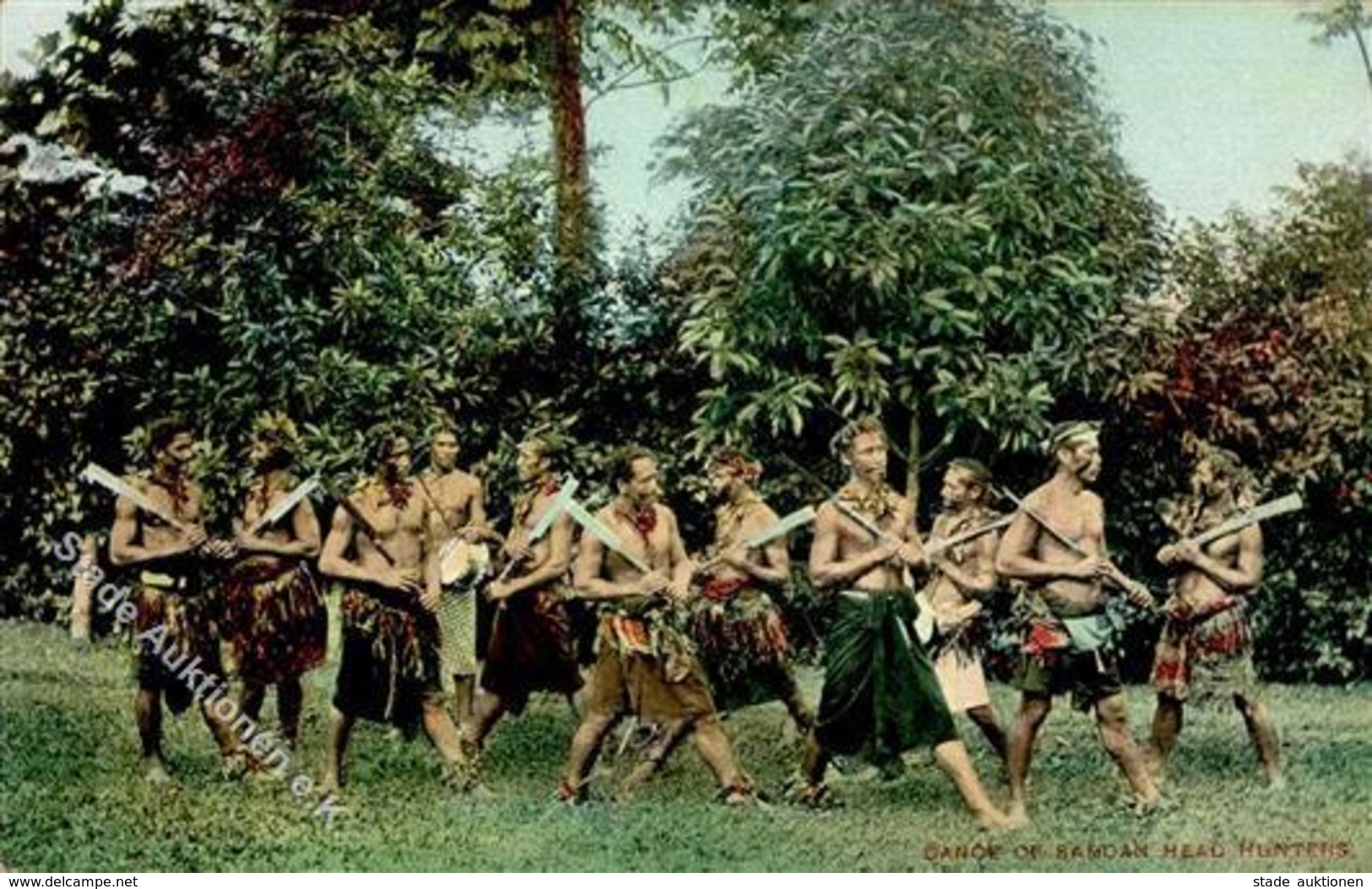 Kolonien SAMOA - Tanz Der Samoa Head Hunters 1913 I Colonies - Non Classés