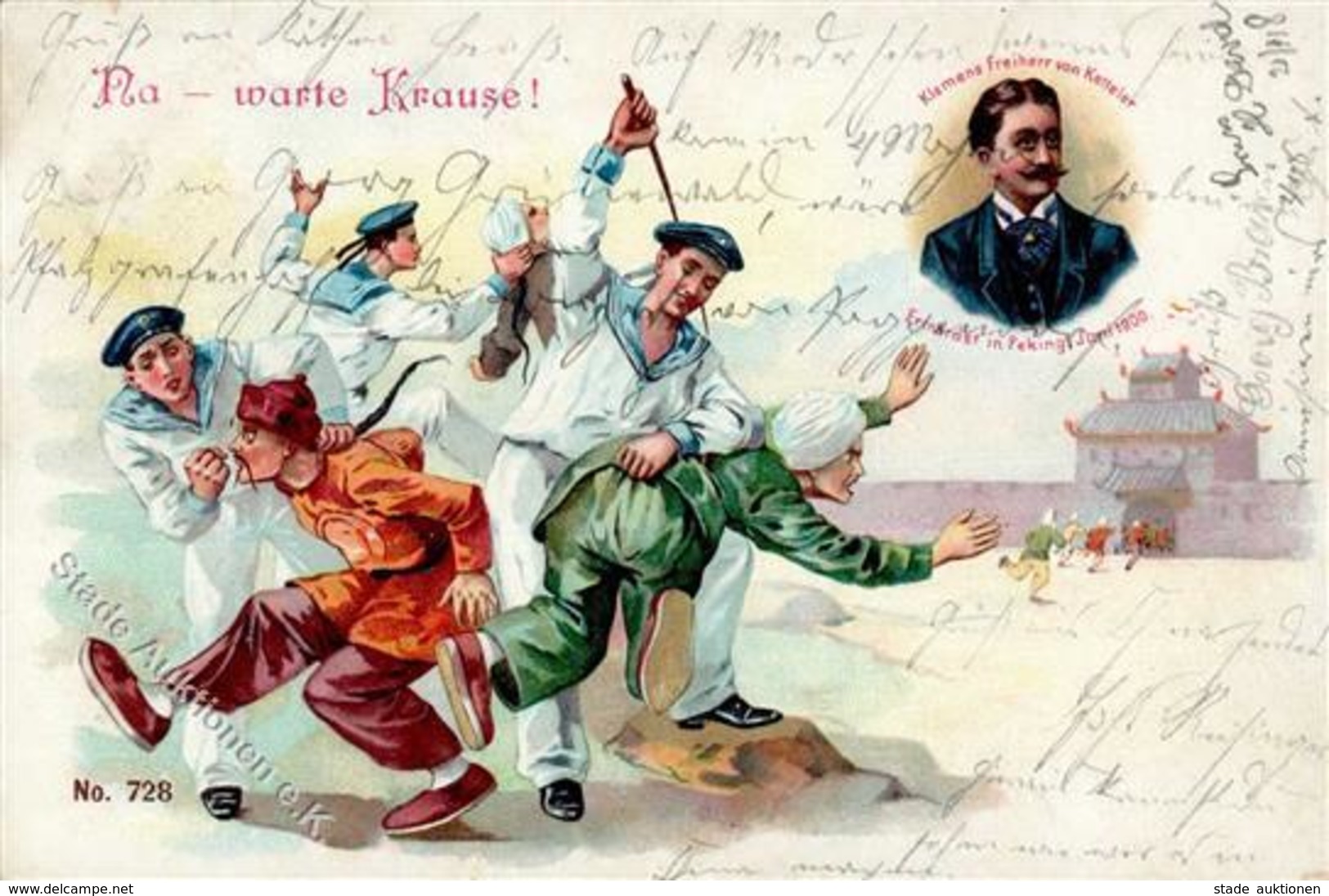 Deutsche Kolonien CHINA - Ermordung Klemens Freiherr Von Ketteler In PEKING 9.Juni 1900 I Colonies - Sin Clasificación