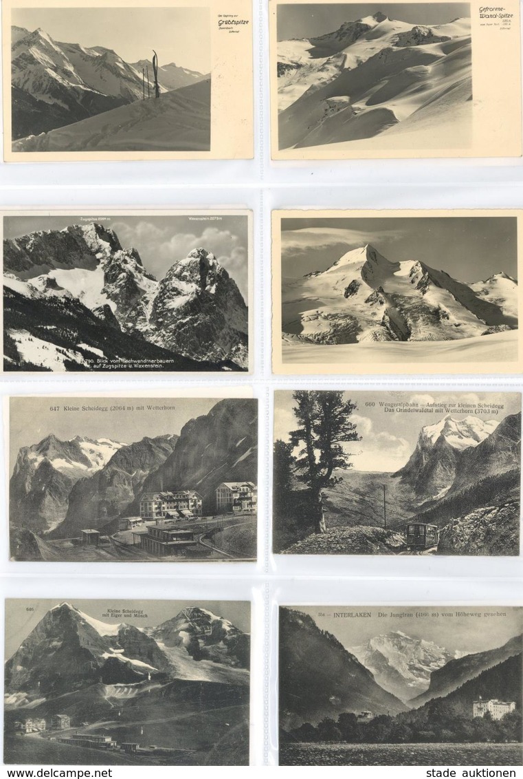 Berge Und Berghütten Partie Mit über 50 Ansichtskarten I-II - Otros & Sin Clasificación