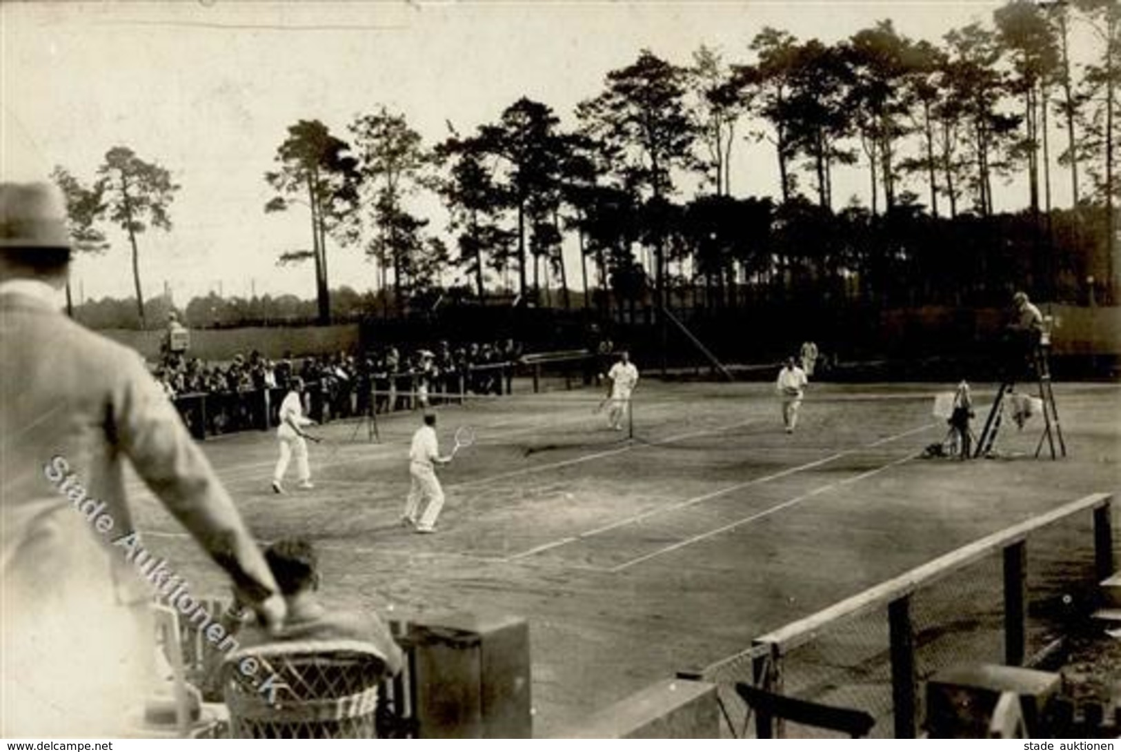 TENNIS - Foto-Ak TENNISVEREIN O-FRANKFURT/Main-WEST 1921- I-II - Tennis
