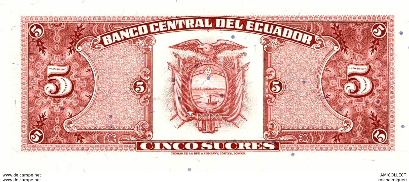 6270 -2019     BILLET DE BANQUE EQUATEUR - Ecuador