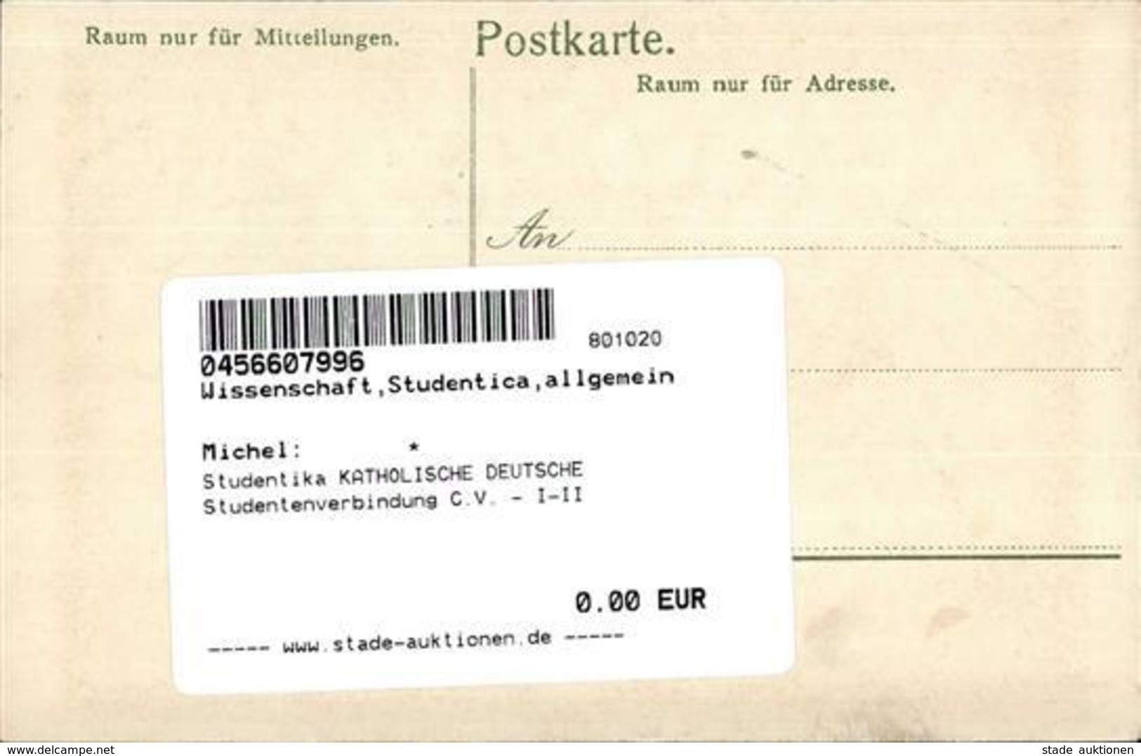 Studentika KATHOLISCHE DEUTSCHE Studentenverbindung C.V. - I-II - Schools