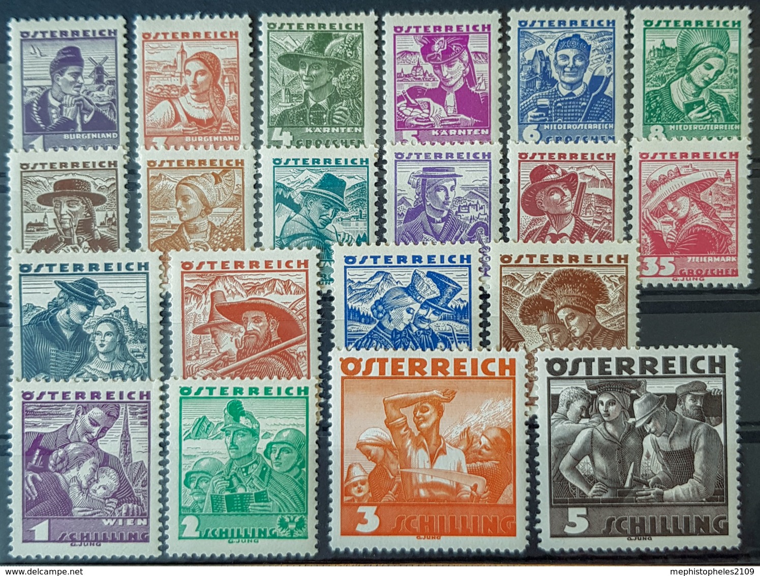 AUSTRIA - MLH - ANK 567-587 - Full Set! - Nuovi