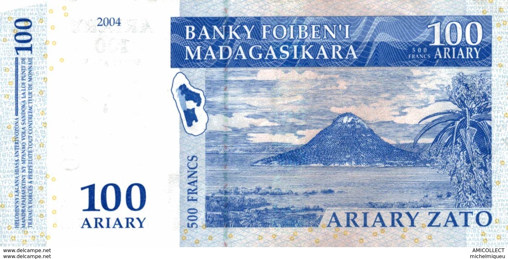 7134-2019    BILLET ETRANGER  MADAGASCAR - Madagascar