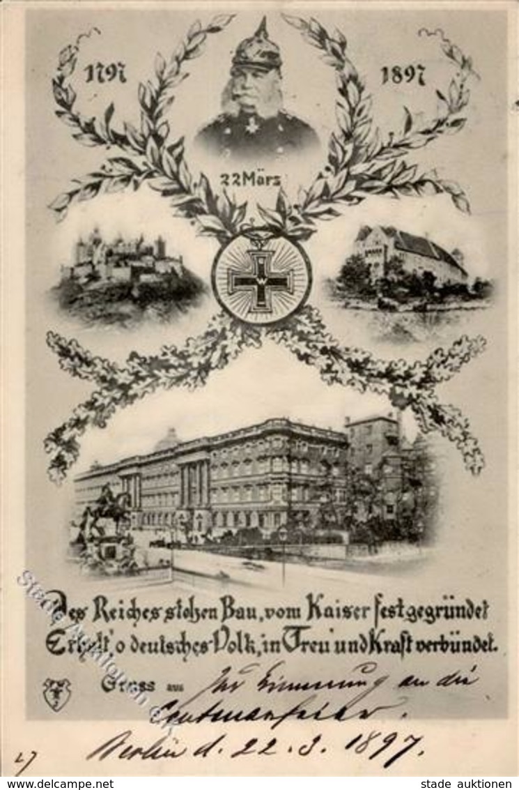 Berlin Mitte (1000) Erinnerung An Die Centenarfeier 1897 I-II - Otros & Sin Clasificación