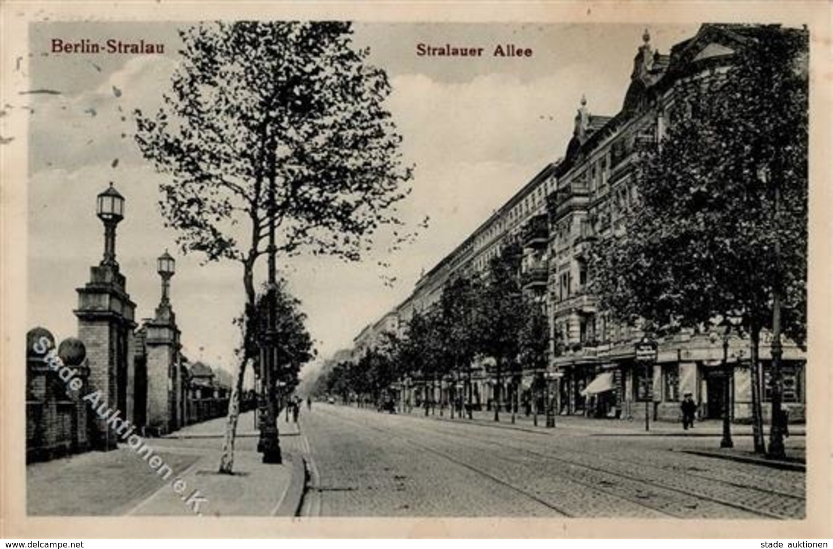 Berlin Mitte (1000) Stralauer Allee Litfaßsäule II (Stauchung) - Otros & Sin Clasificación