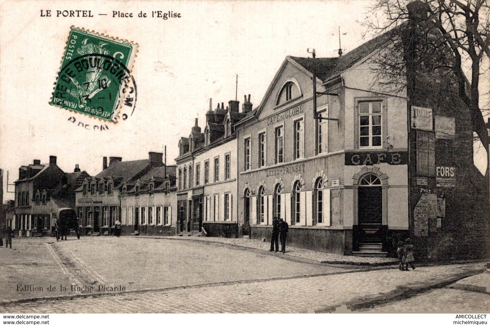 9406-2018   LE PORTEL   PLACE DE L EGLISE - Le Portel