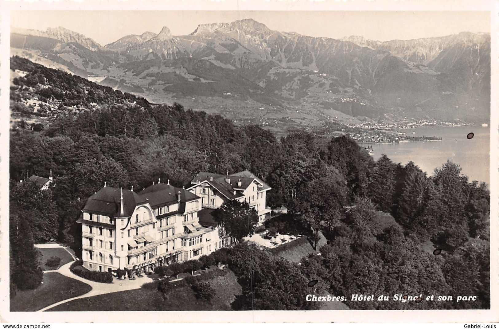 Chexbres Hôtel Du Signal Et Son Parc - Chexbres