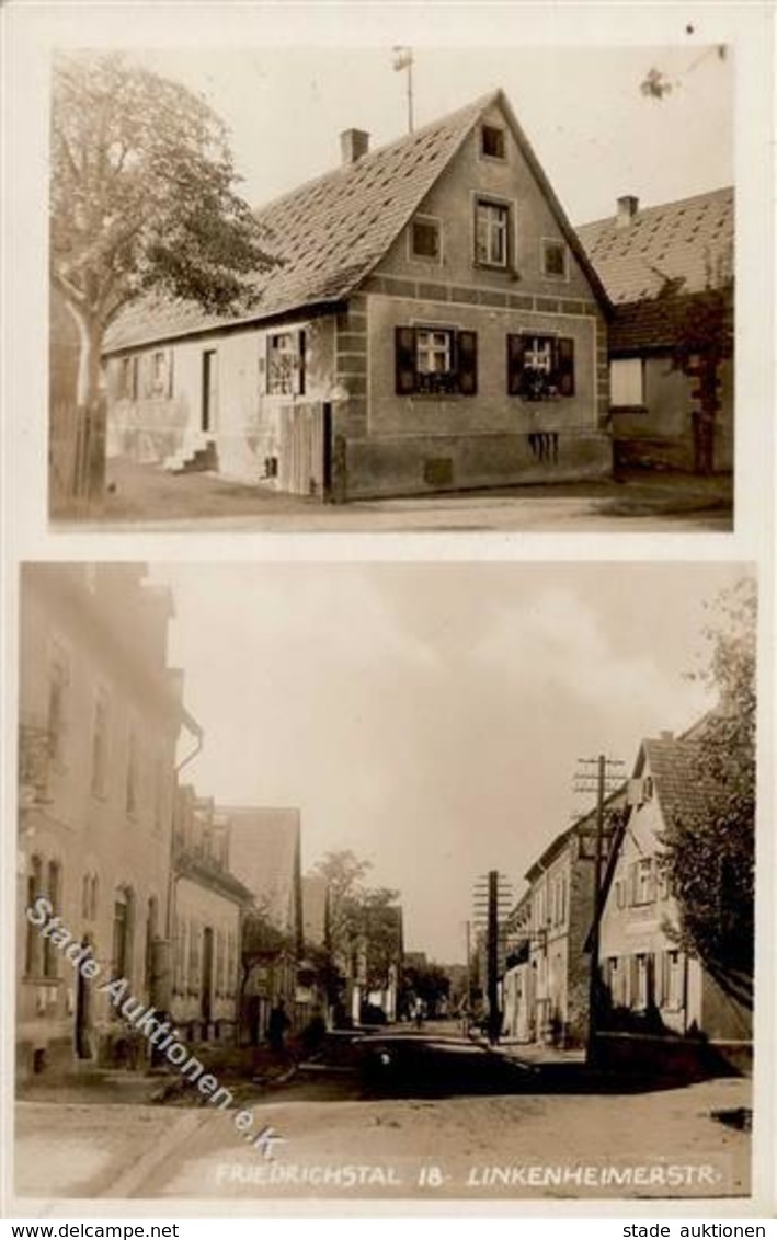 Friedrichstal (2440) Linkenheimerstrasse II- (Reißnagelloch) - Autres & Non Classés