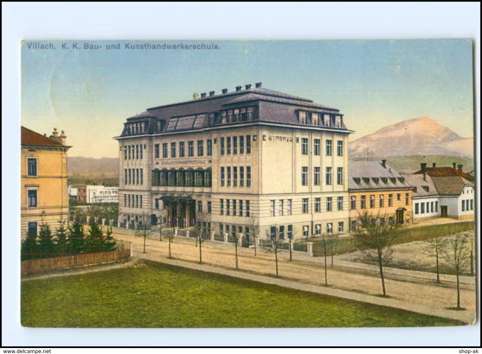 Y12726/ Villach Bau- Und Kunsthandwerkerschule Kärnten AK A.1910 - Sonstige & Ohne Zuordnung