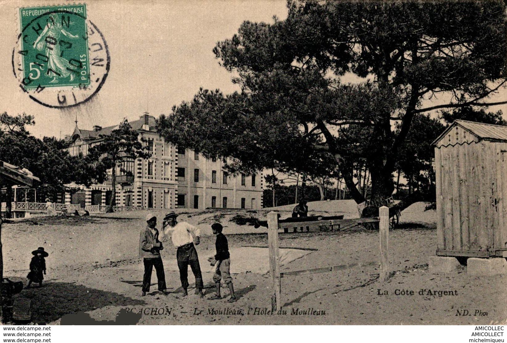 3335-2018  ARCACHON LE MOULLEAU  HOTEL DU MOULLEAU - Arcachon