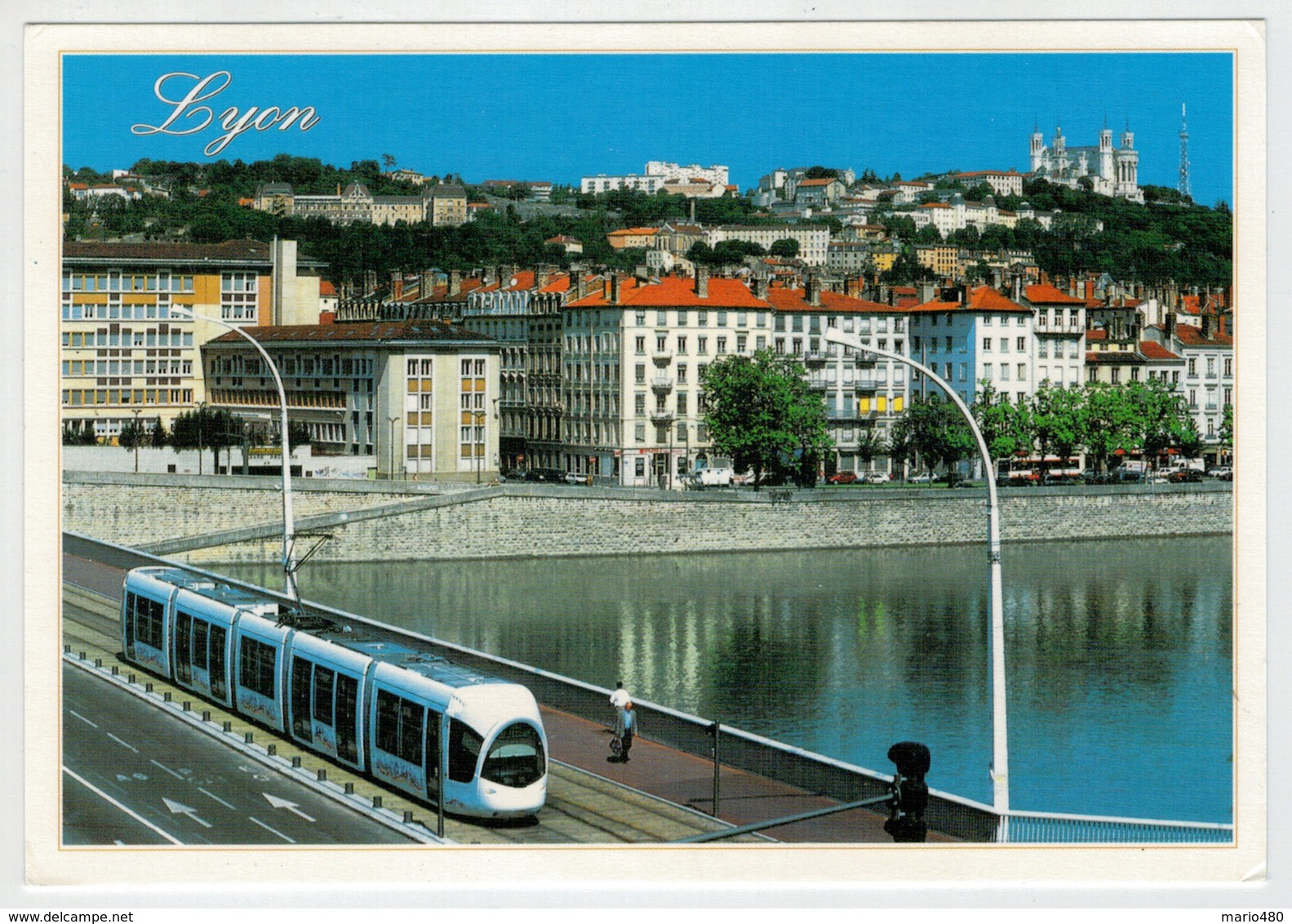 FRANCIA  LYON         TRAIN- ZUG- TREIN- TRENI- GARE- BAHNHOF- STATION- STAZIONI  2 SCAN (NUOVA) - Treni