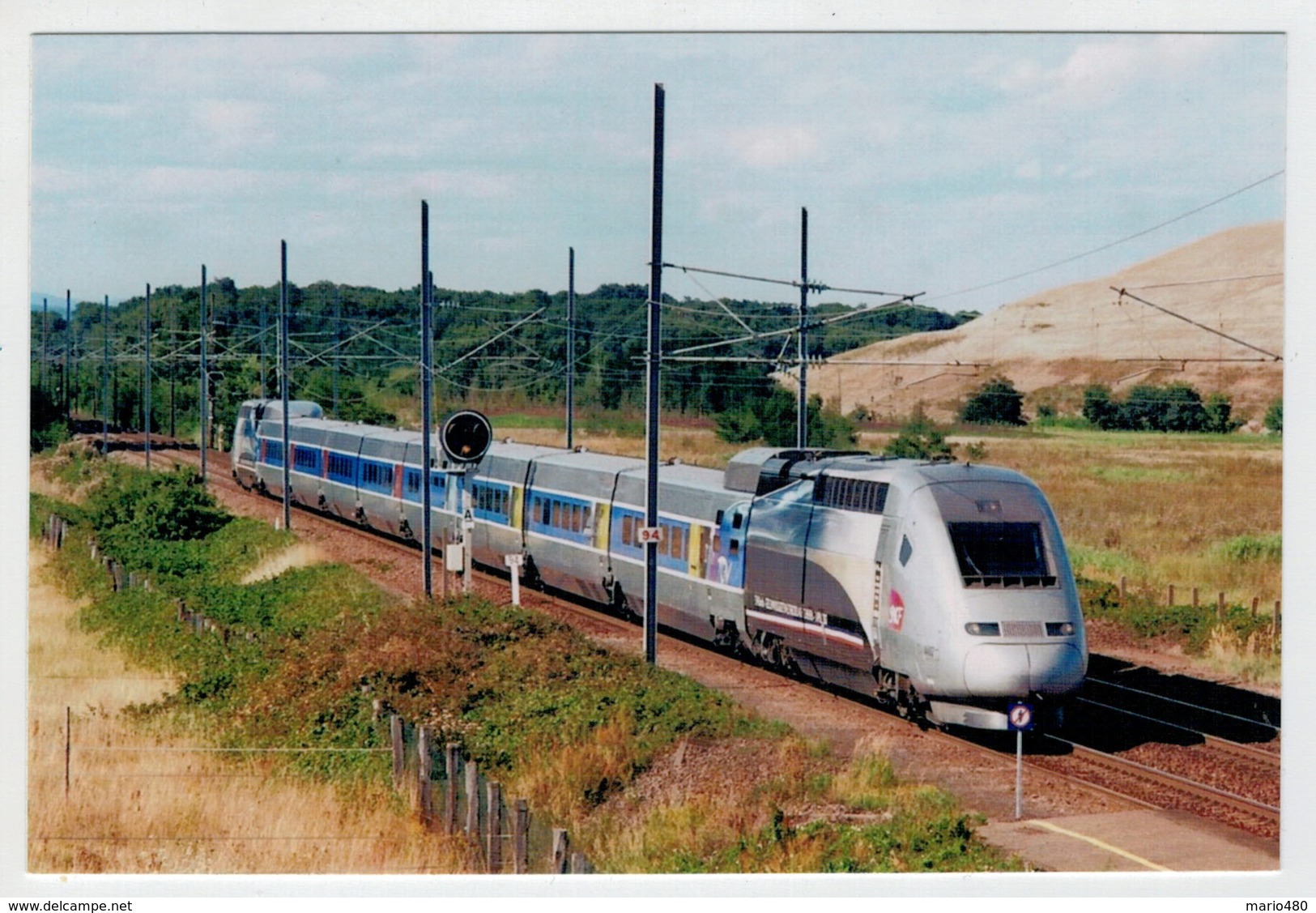 FRANCIA    STAFFELFELDEN         TRAIN- ZUG- TREIN- TRENI- GARE- BAHNHOF- STATION- STAZIONI  2 SCAN (NUOVA) - Trains