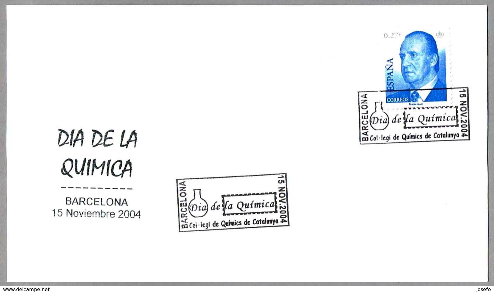 DIA DE LA QUIMICA - CHEMISTRY DAY. Barcelona 2004 - Química
