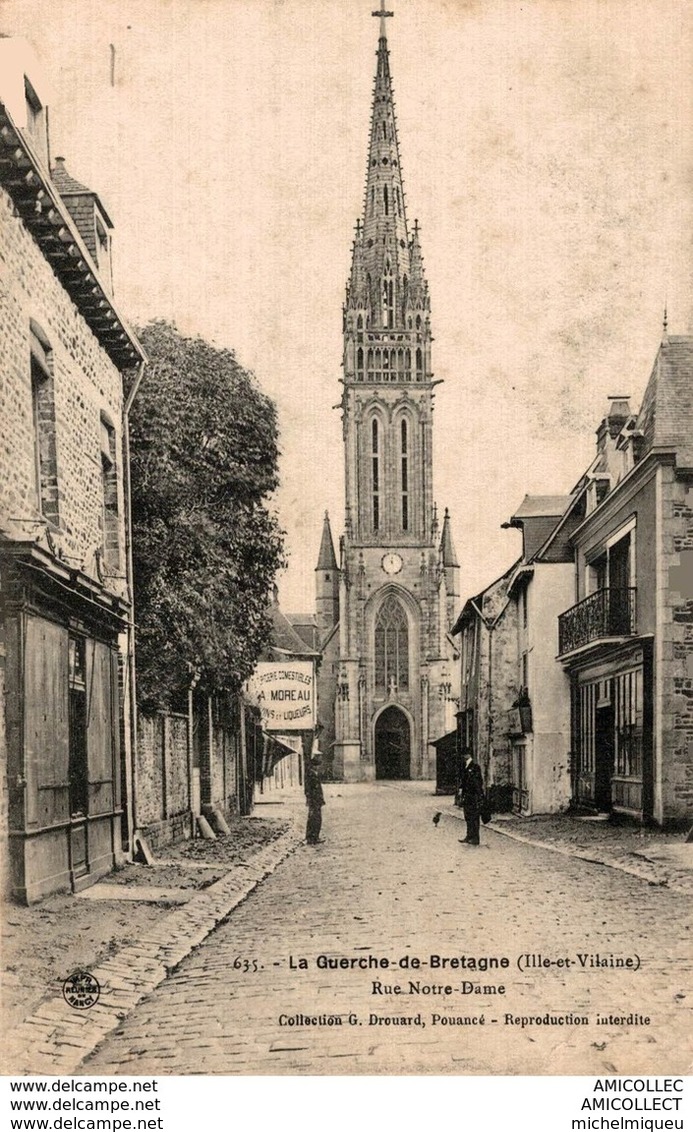 6187-2018      LA GUERCHE DE BRETAGNE     RUE NOTRE DAME - La Guerche-de-Bretagne