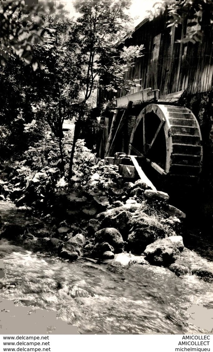 6645-2018    ABONDANCE  VIEUX MOULIN SAVOYARD SUR LE MALEVE - Abondance