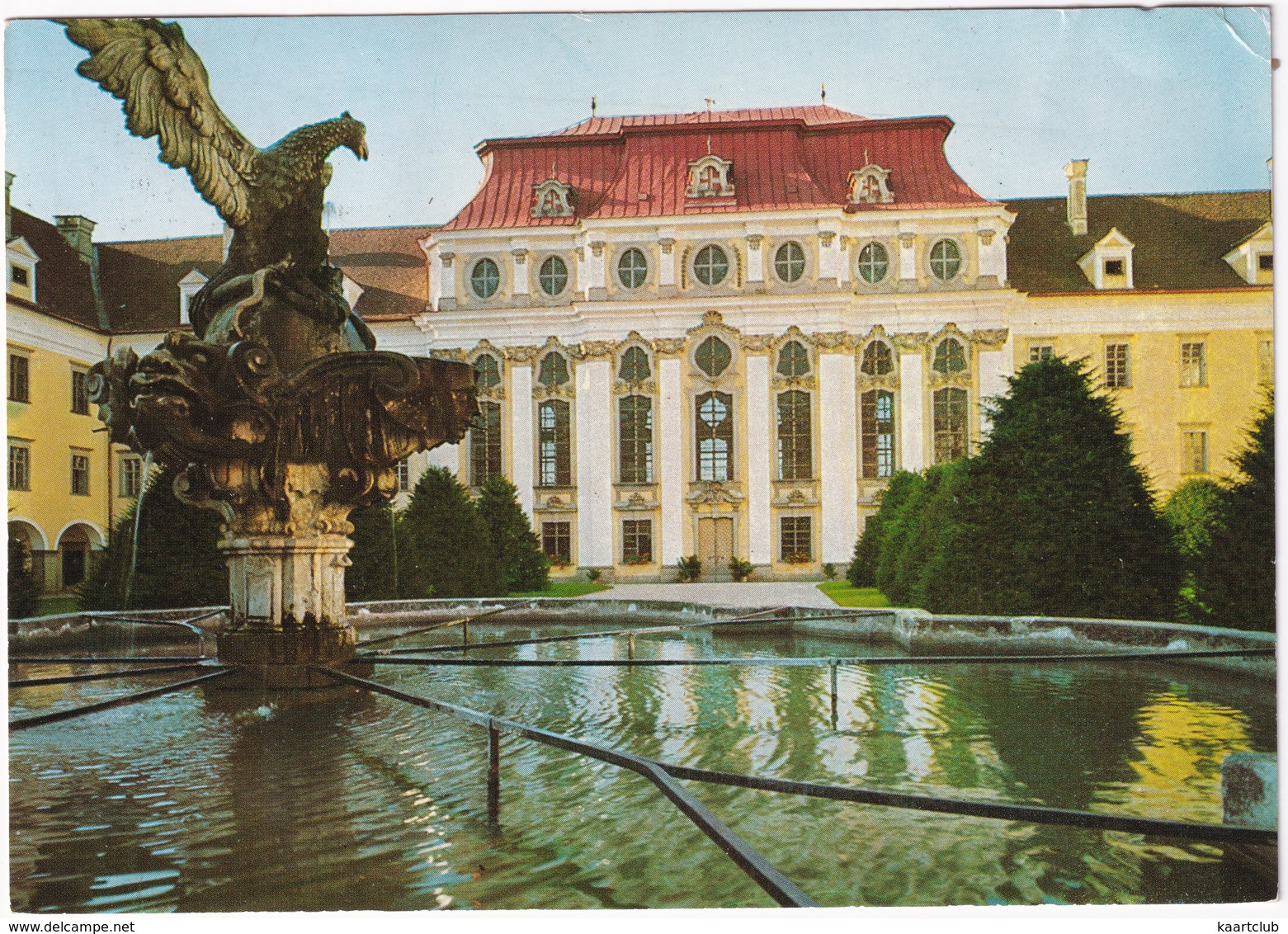 Stift St. Florian / OÖ. - Adlerbrunnen Mit Marmorsaal - Linz