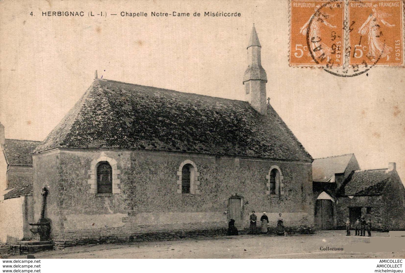 8054 - 2018   HERBIGNAC  CHAPELLE NOTE DAME DE MISERICORDE - Herbignac