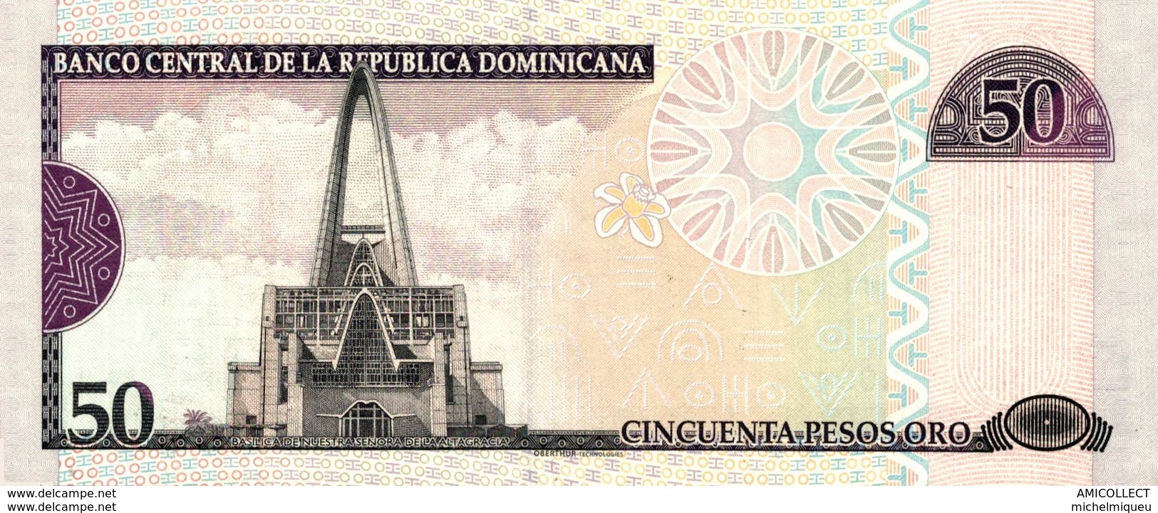 7317-2019    BILLET ETRANGER DE  REPUBLIQUE DOMINICAINE - Repubblica Dominicana