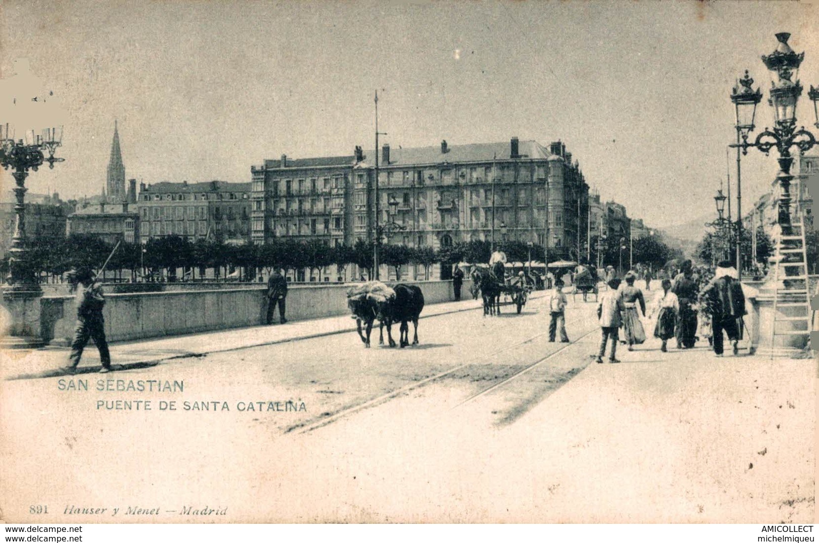 6759-2019   SAN SEBASTIAN  PUENTE DE  SANTA CATALINA - Guipúzcoa (San Sebastián)