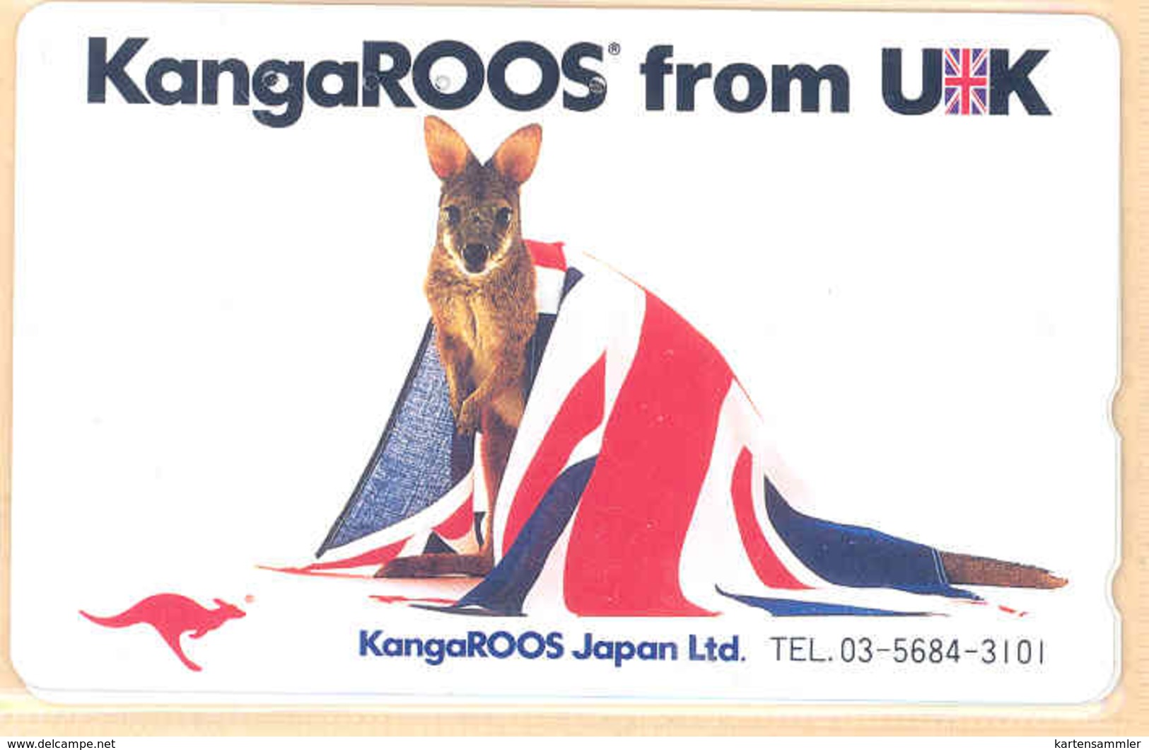 JAPAN Telefonkarte -110-011 - Känguru  - Siehe Scan - Sonstige & Ohne Zuordnung