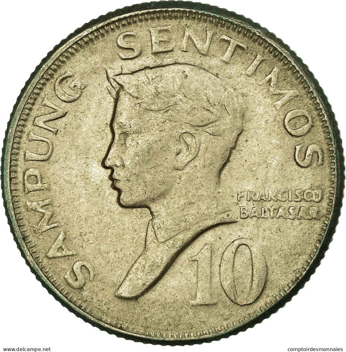 Monnaie, Philippines, 10 Sentimos, 1972, TB+, Copper-nickel, KM:207 - Philippines