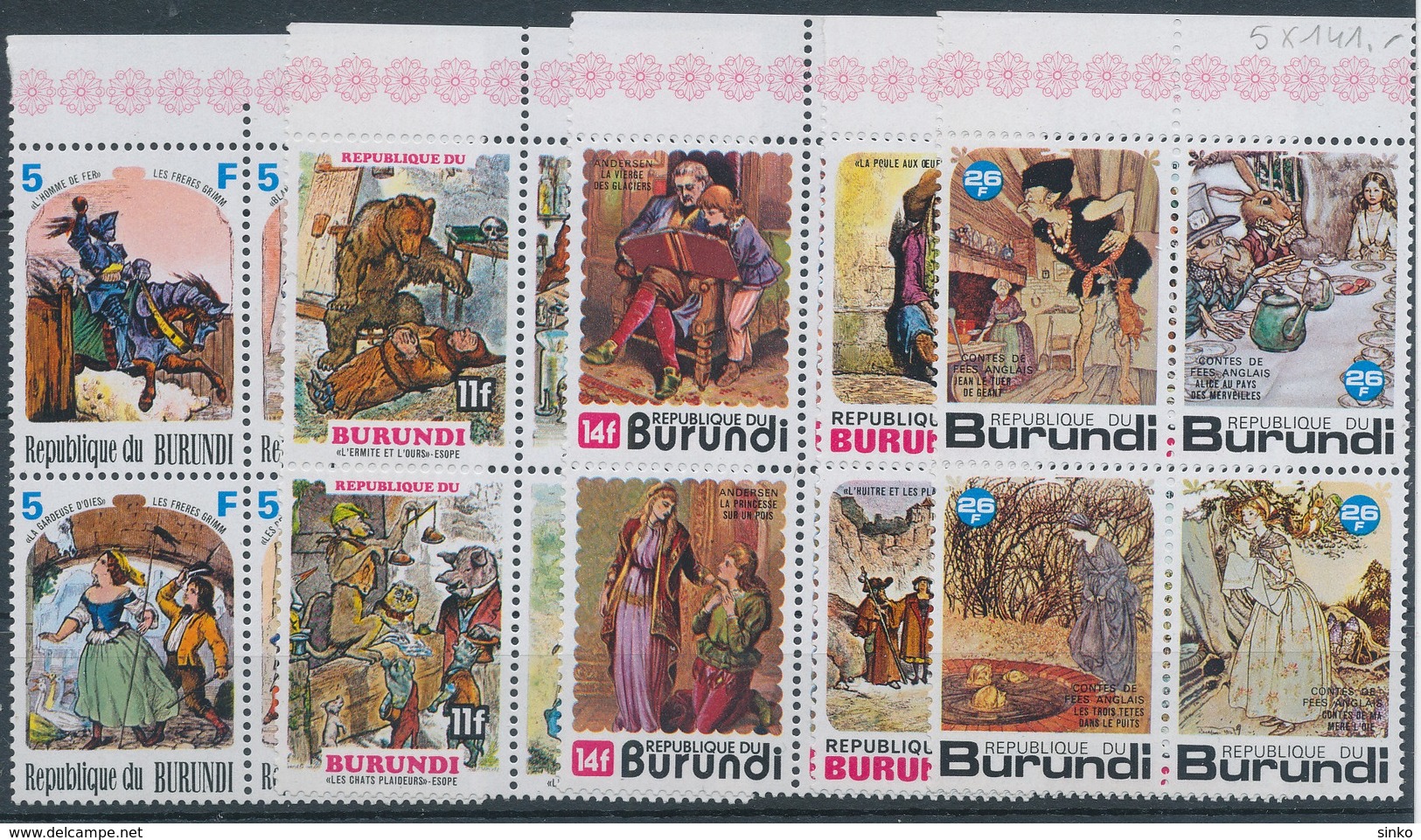 1977. Burundi - Tales - Fairy Tales, Popular Stories & Legends