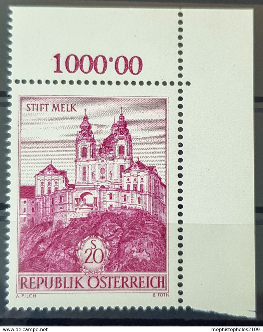 AUSTRIA 1963 - MNH - ANK 1114 - 20S Eckrandstück - Oblitérés