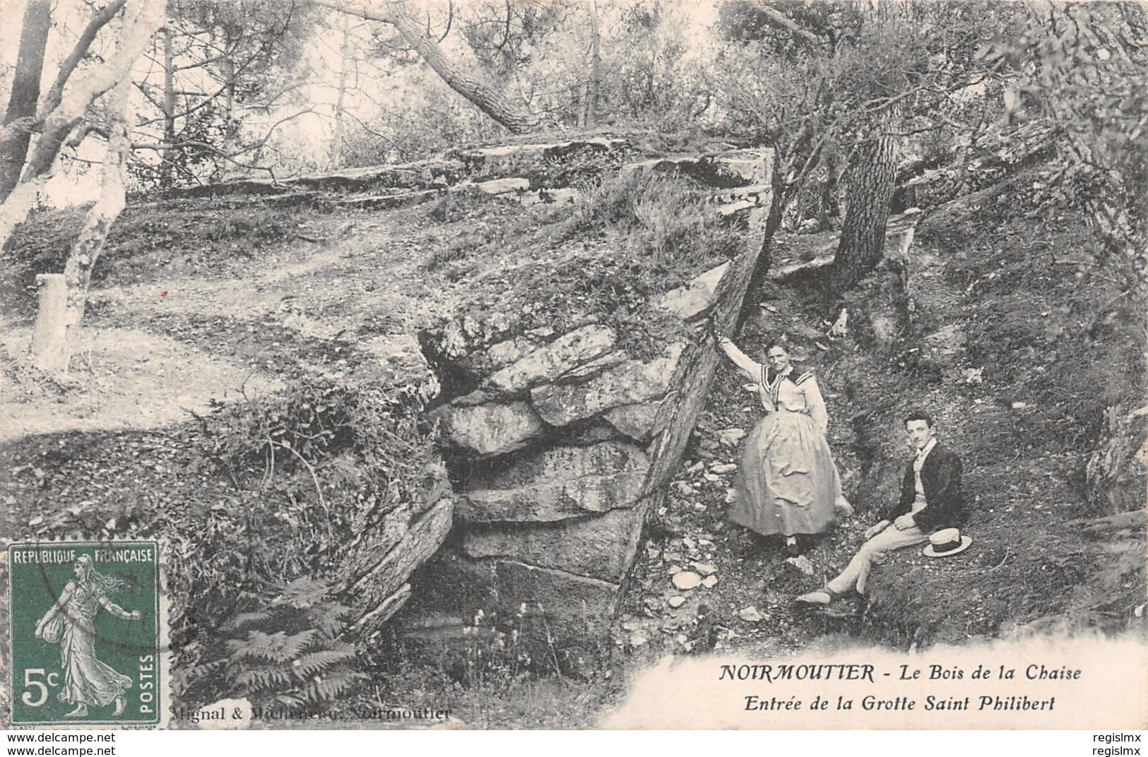 85-NOIRMOUTIER LE BOIS DE LA CHAISE-N°2214-D/0051 - Noirmoutier