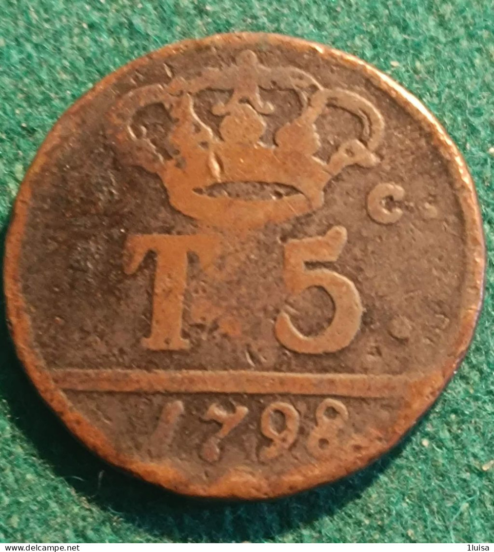 5 TORNESI 1798 - Two Sicilia