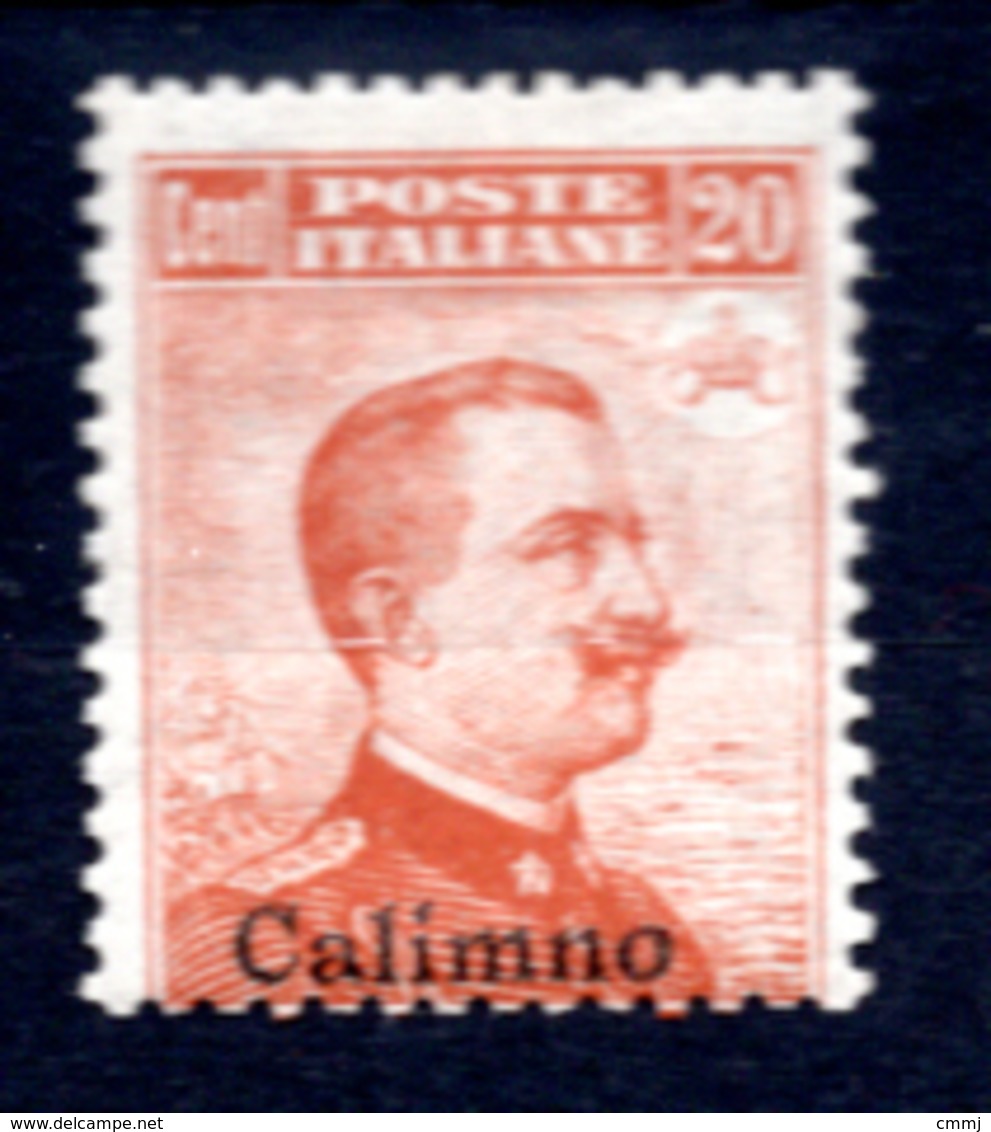 1916  - ISOLE ITALIANE DELL'EGEO: CALIMNO -  Italia - Catg. Unif. 10 -  - LH - (W2019.38..) - Aegean (Calino)