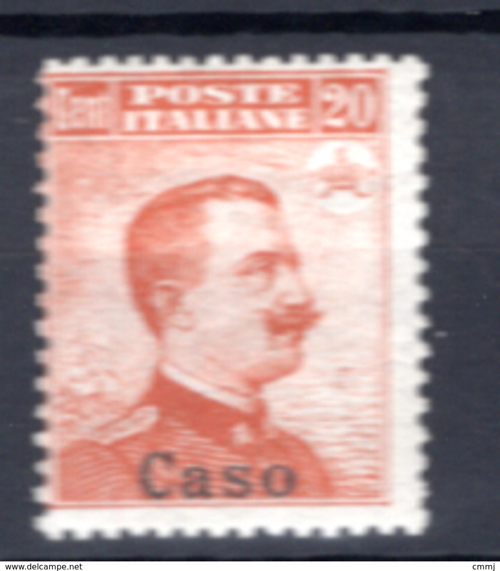 1916  - ISOLE ITALIANE DELL'EGEO: CASO -  Italia - Catg. Unif.  10 - Firmato BIONDI - LH - (W2019.38..) - Ägäis (Caso)
